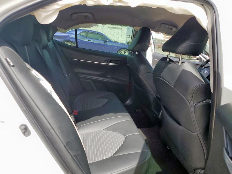 4T1G11AK1RU219956 - 2024 TOYOTA CAMRY SE NIGHT SHADE WHITE photo 10