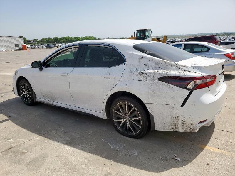 4T1G11AK1RU219956 - 2024 TOYOTA CAMRY SE NIGHT SHADE WHITE photo 2