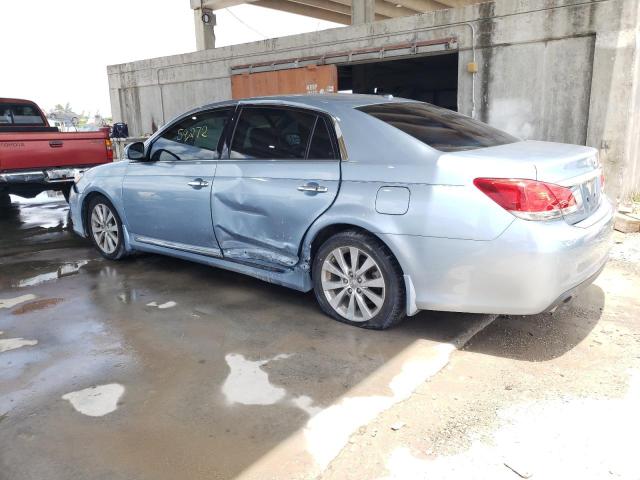 4T1BK3DB1BU428814 - 2011 TOYOTA AVALON BASE Mavi foto 2