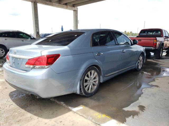 4T1BK3DB1BU428814 - 2011 TOYOTA AVALON BASE Mavi foto 3
