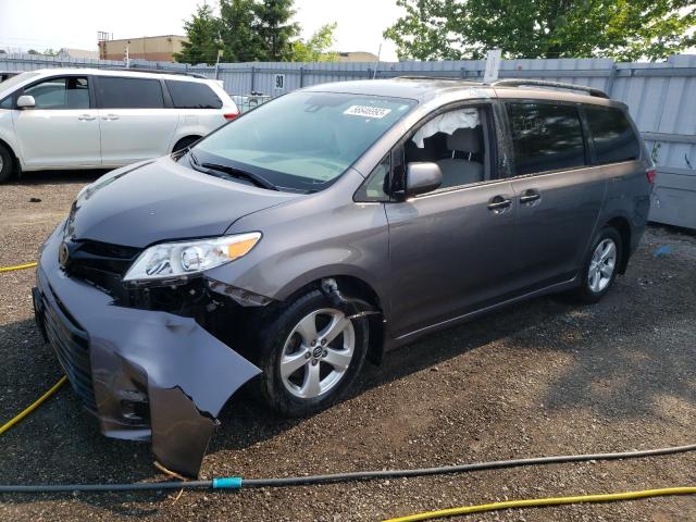 5TDZZ3DCXLS040073 - 2020 TOYOTA SIENNA L GRAY photo 1