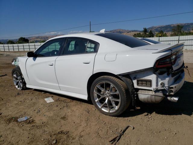 2C3CDXHG2NH125598 - 2022 DODGE CHARGER GT WHITE photo 2