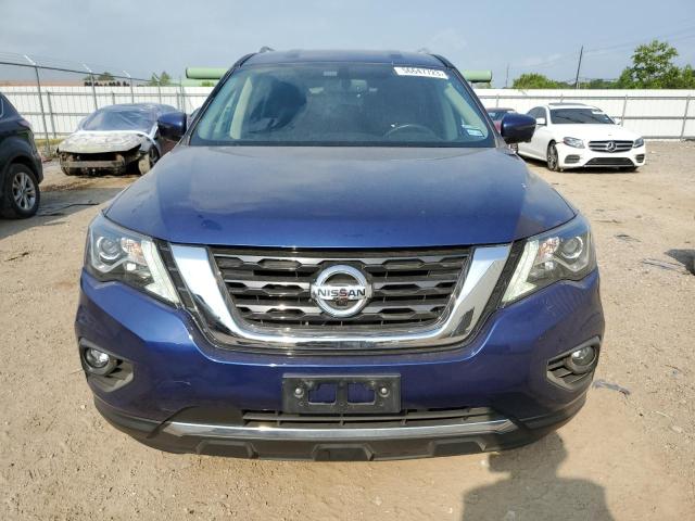 5N1DR2MN0JC634686 - 2018 NISSAN PATHFINDER S BLUE photo 5