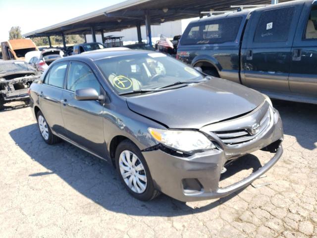 2T1BU4EE8DC080474 - 2013 TOYOTA COROLLA BASE GRAY photo 1