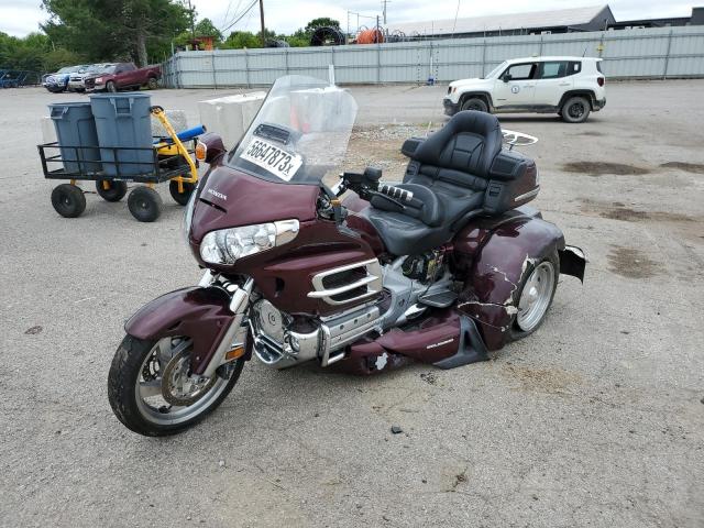 1HFSC47H18A714430 - 2008 HONDA GL1800 BURGUNDY photo 2