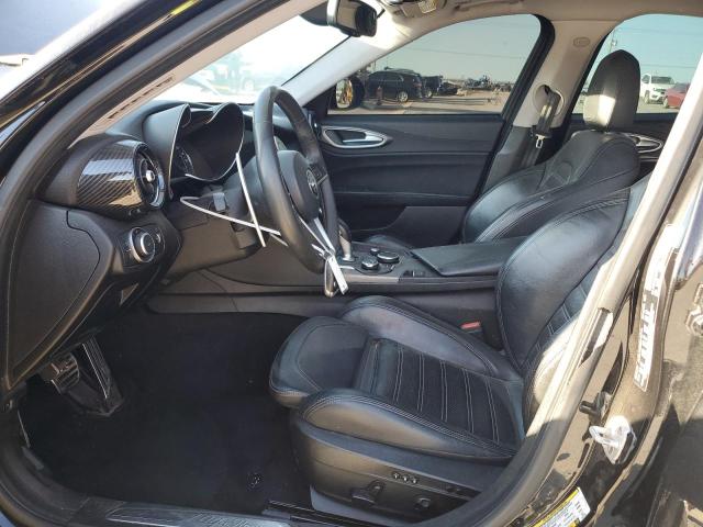 ZARFAEENXH7544765 - 2017 ALFA ROMEO GIULIA TI Q4 BLACK photo 7