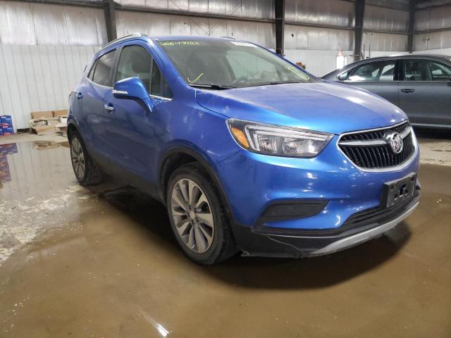 KL4CJASB9JB571520 - 2018 BUICK ENCORE PREFERRED BLUE photo 1