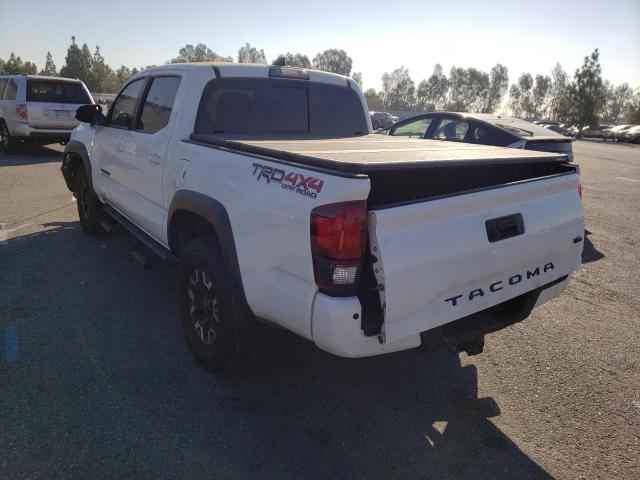5TFCZ5AN5KX189264 - 2019 TOYOTA TACOMA DOUBLE CAB 白色 照片 3