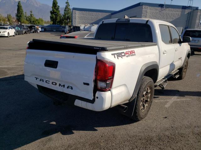 5TFCZ5AN5KX189264 - 2019 TOYOTA TACOMA DOUBLE CAB 白色 照片 4