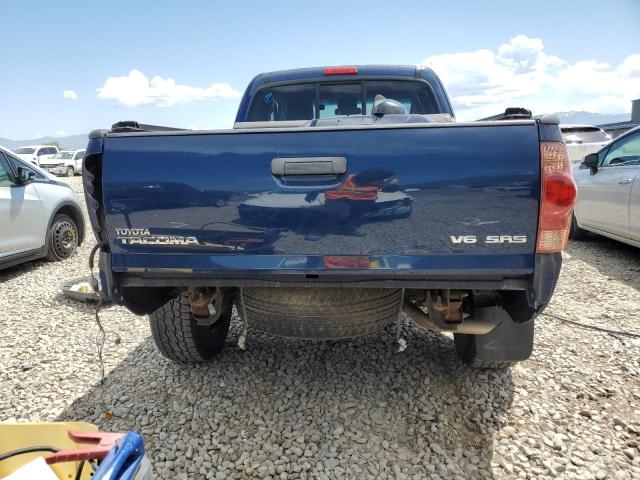 5TEUU42NX8Z529716 - 2008 TOYOTA TACOMA ACCESS CAB BLUE photo 6