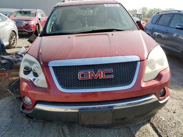 1GKKVRED2CJ326332 - 2012 GMC ACADIA SLT-1 RED photo 5
