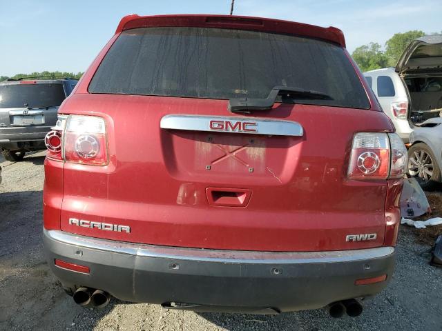 1GKKVRED2CJ326332 - 2012 GMC ACADIA SLT-1 RED photo 6