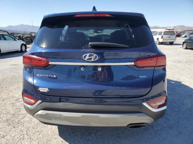 5NMS3CAD1LH225776 - 2020 HYUNDAI SANTA FE SEL BLUE photo 6