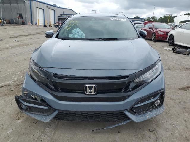 SHHFK7H91LU209929 - 2020 HONDA CIVIC SPORT TOURING GRAY photo 5