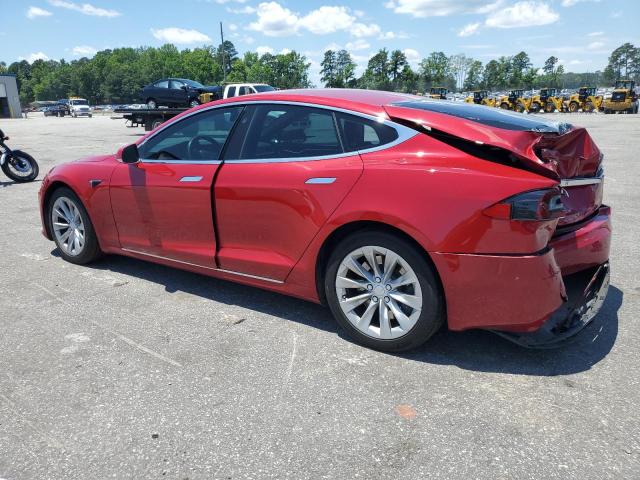 5YJSA1E13GF173181 - 2016 TESLA MODEL S RED photo 2