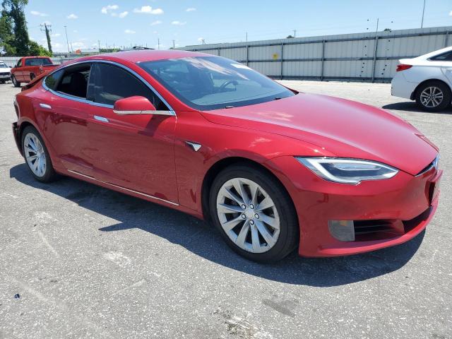 5YJSA1E13GF173181 - 2016 TESLA MODEL S 红色 照片 4