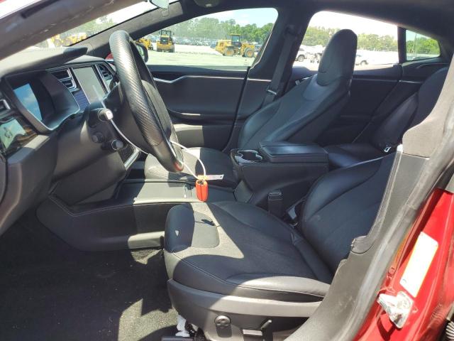 5YJSA1E13GF173181 - 2016 TESLA MODEL S 红色 照片 7