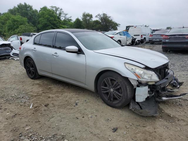 JN1CV6AP7BM502743 - 2011 INFINITI G37 BASE SILVER photo 4