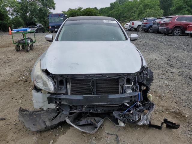 JN1CV6AP7BM502743 - 2011 INFINITI G37 BASE SILVER photo 5