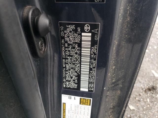 JTKDE3B70A0317513 - 2010 TOYOTA SCION TC 灰色 照片 12