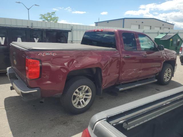 1GCVKREH9EZ220534 - 2014 CHEVROLET SILVERADO2 K1500 LT RED photo 3