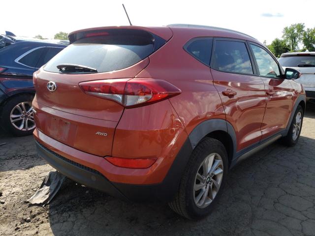 KM8J3CA47GU101615 - 2016 HYUNDAI TUCSON LIMITED ORANGE photo 3