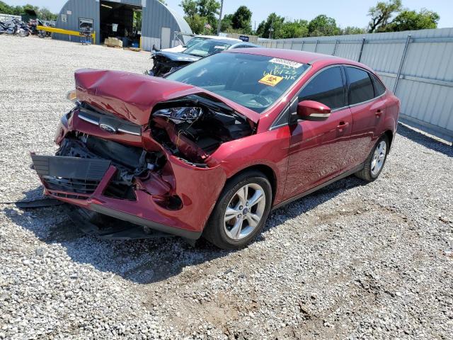 1FADP3F28DL372929 - 2013 FORD FOCUS SE RED photo 1