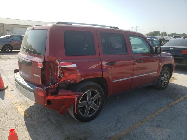 1J4FT48B29D178779 - 2009 JEEP PATRIOT LIMITED RED photo 3
