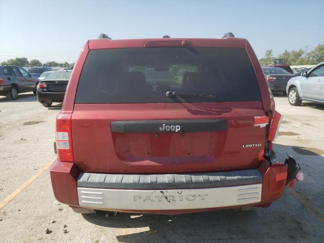 1J4FT48B29D178779 - 2009 JEEP PATRIOT LIMITED RED photo 6