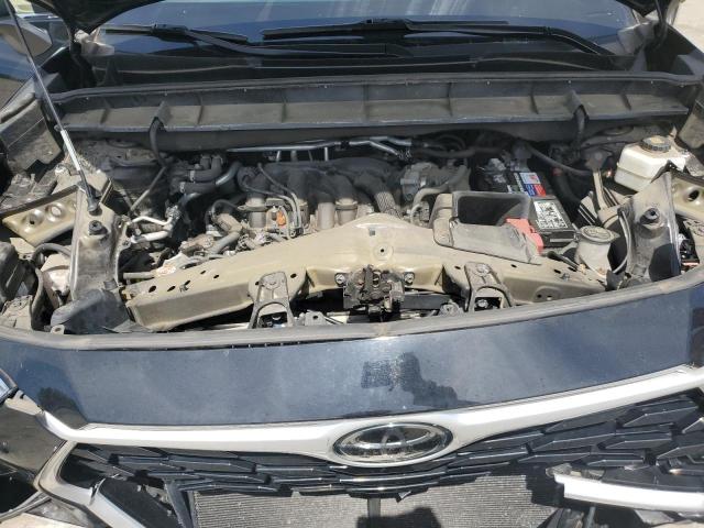 5TDHZRBH6LS503663 - 2020 TOYOTA HIGHLANDER XLE Սև լուսանկար 12