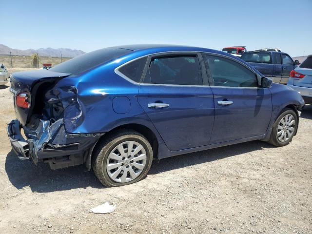 3N1AB7AP0JY320478 - 2018 NISSAN SENTRA S BLUE photo 3