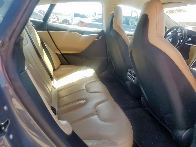 5YJSA1DNXDFP20110 - 2013 TESLA MODEL S GRAY photo 10