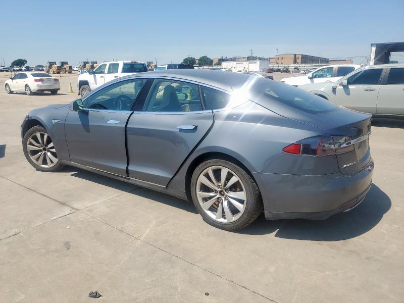 5YJSA1DNXDFP20110 - 2013 TESLA MODEL S GRAY photo 2