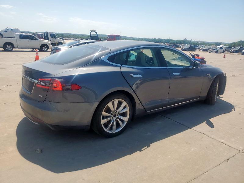 5YJSA1DNXDFP20110 - 2013 TESLA MODEL S GRAY photo 3