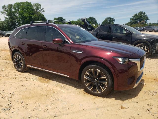 JM3KKDHC3R1134153 - 2024 MAZDA CX-90 PREMIUM MAROON photo 4