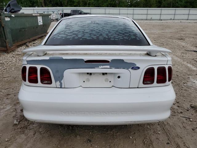 1FALP42X0VF120157 - 1997 FORD MUSTANG GT WHITE photo 6