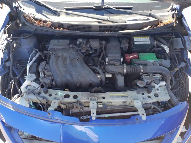 3N1CN7AP3FL845054 - 2015 NISSAN VERSA S BLUE photo 11