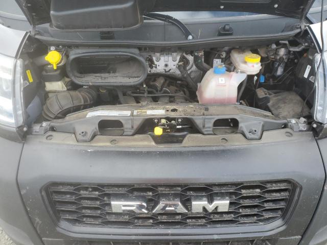 3C6LRVDG8ME548484 - 2021 RAM PROMASTER 2500 HIGH შავი ფოტო 7