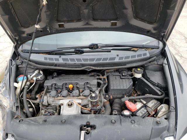 2HGFA1F63AH558559 - 2010 HONDA CIVIC LX-S رمادي صورة 11