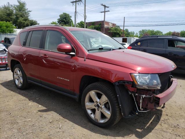 1C4NJDCB8ED921437 - 2014 JEEP COMPASS LIMITED BURGUNDY photo 4