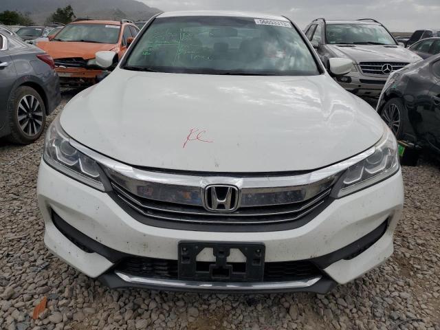 1HGCR2F38GA176252 - 2016 HONDA ACCORD LX WHITE photo 5