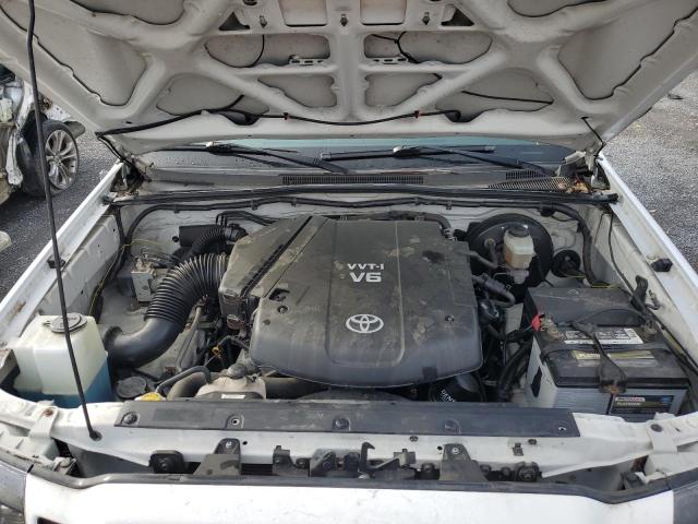 5TEJU62N06Z169402 - 2006 TOYOTA TACOMA DOUBLE CAB PRERUNNER WHITE photo 11