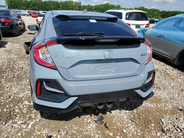 SHHFK7G91LU201038 - 2020 HONDA CIVIC SPORT TOURING GRAY photo 6