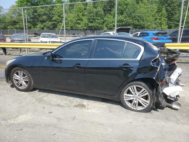 JN1DV6APXCM812262 - 2012 INFINITI G25 BASE 黑色 照片 2