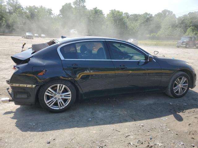 JN1DV6APXCM812262 - 2012 INFINITI G25 BASE 黑色 照片 3