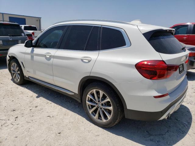5UXTR9C56JLD59742 - 2018 BMW X3 XDRIVE30I WHITE photo 2