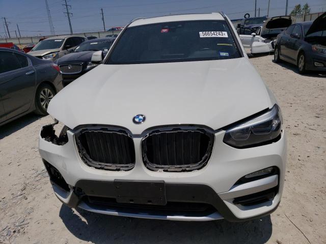 5UXTR9C56JLD59742 - 2018 BMW X3 XDRIVE30I WHITE photo 5
