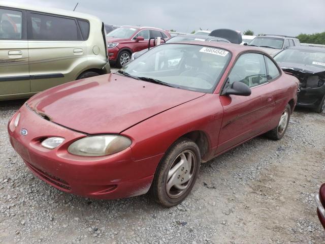 3FAFP11342R141344 - 2002 FORD ESCORT ZX2 RED photo 1