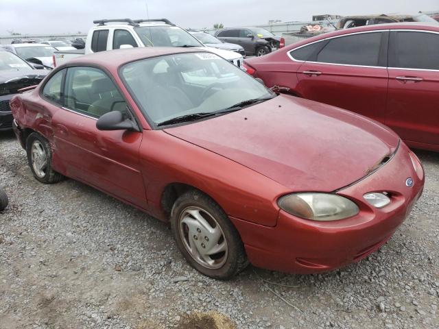 3FAFP11342R141344 - 2002 FORD ESCORT ZX2 RED photo 4