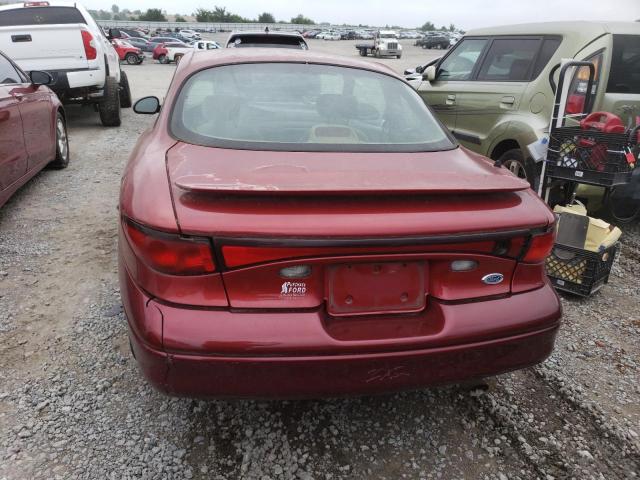 3FAFP11342R141344 - 2002 FORD ESCORT ZX2 RED photo 6